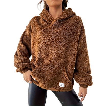 Dames Teddy Hoodie Zacht en Stijlvol