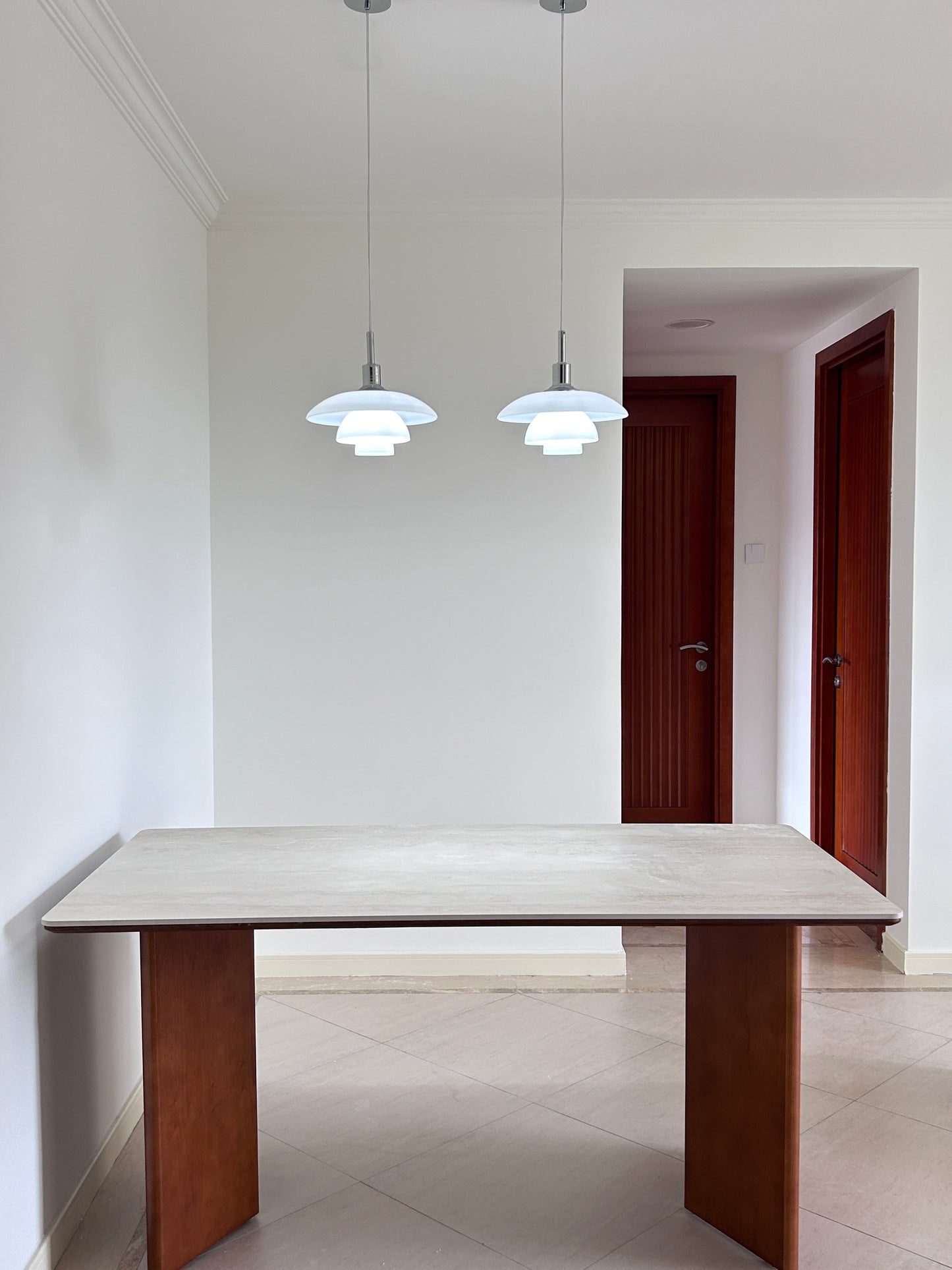 Hanglamp Glas Rond Scandinavisch Wit LED Woonkamer Eetkamer Slaapkamer Modern