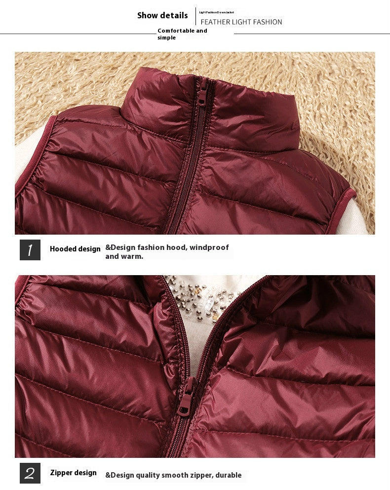 Dames Bodywarmer Warm Gewatteerd Lichtgewicht Vest