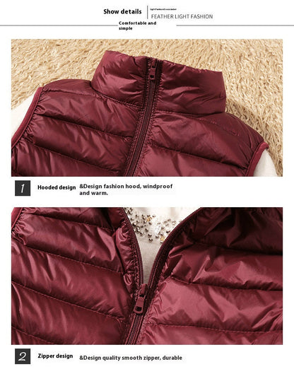 Dames Bodywarmer Warm Gewatteerd Lichtgewicht Vest