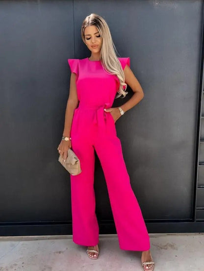 Vlinder Jumpsuit Comfortabel Elegante Jurk