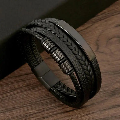 Leren Armband Heren Casual en Chic Design
