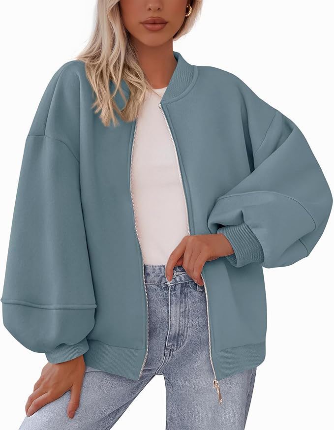 Dames Bomberjack Oversized Sportieve Ritsjas