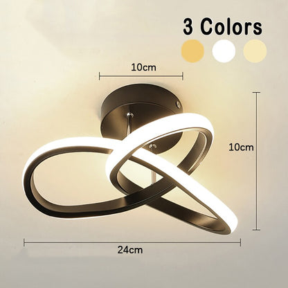 LED Plafondlamp met Verstelbare Armen – Dimbare Moderne Plafondverlichting