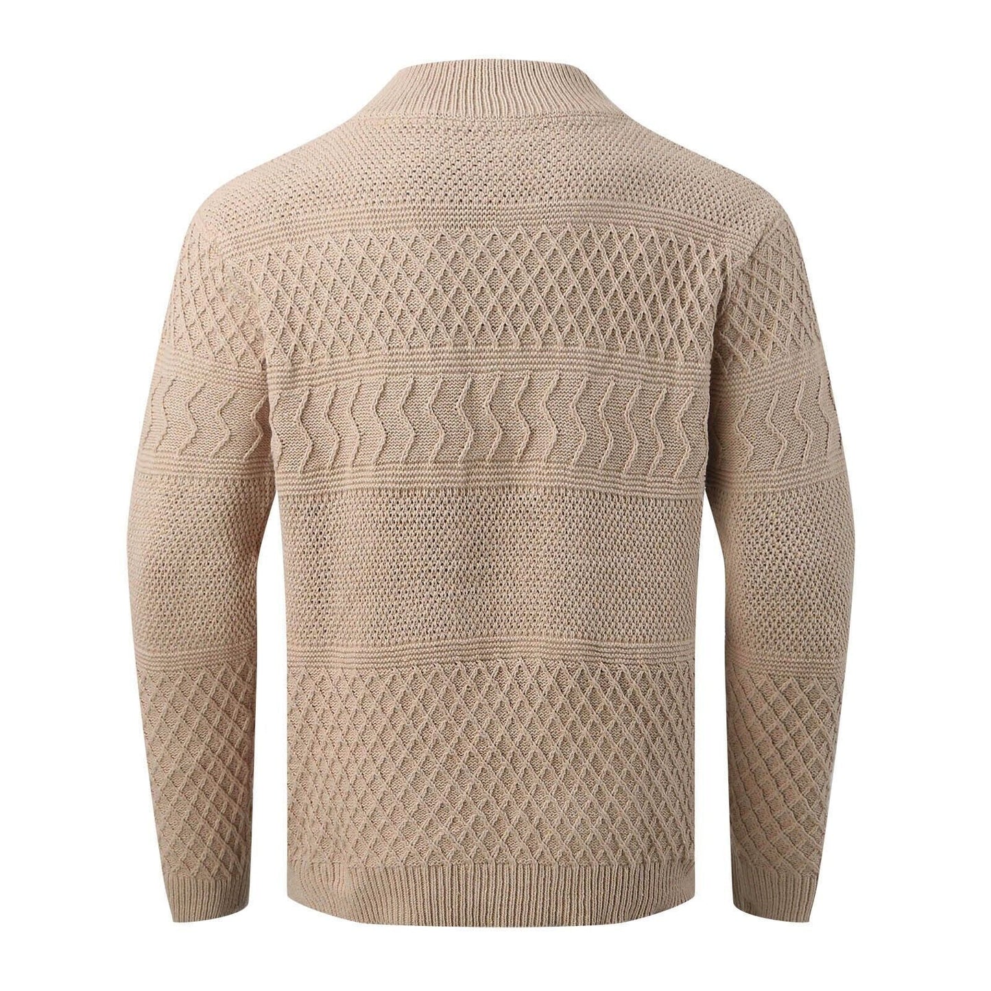 Warme Mannen Wintervest Met Knopen Stijlvol Design