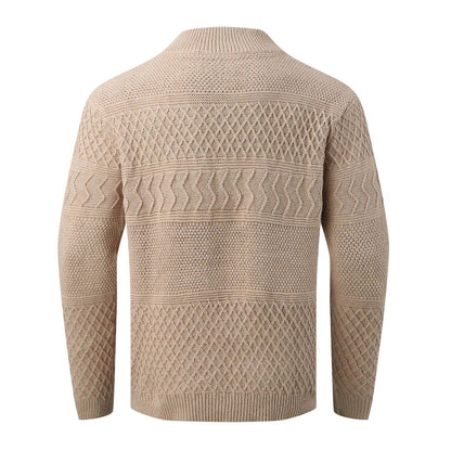 Warme Mannen Wintervest Met Knopen Stijlvol Design