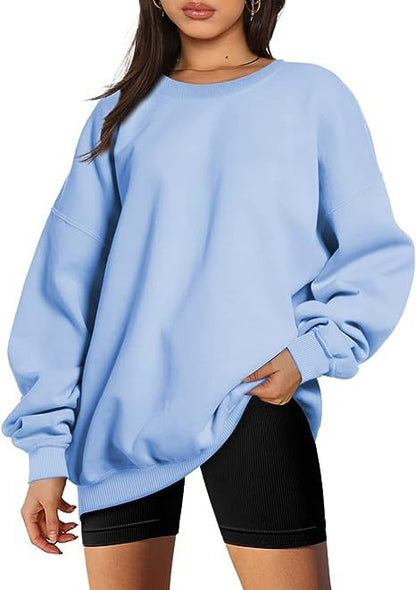 Dames Trui Oversized Ronde Hals Zacht en Comfortabel