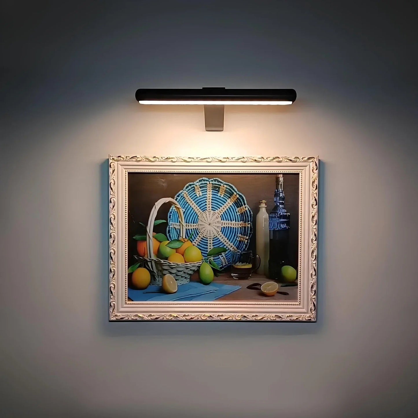 Draadloze LED Schilderijverlichting – Oplaadbare Wandlamp voor Kunst & Foto’s