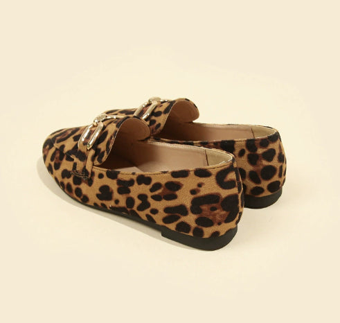 Dames Loafers Panterprint Zacht en Stijlvol