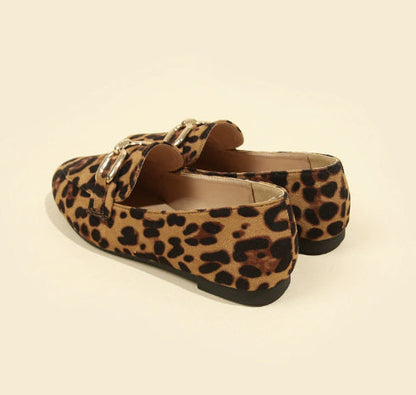 Dames Loafers Panterprint Zacht en Stijlvol