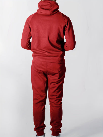 Lange Mouw Hoodie Stretch voor Heren en Dames