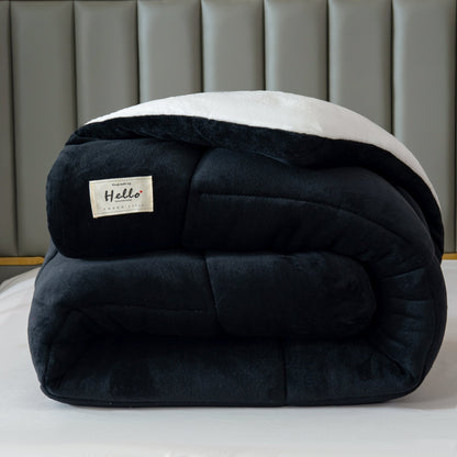 Sherpa Dekbed Omkeerbaar Zacht Fluffy Warmte Tweezijdig Alle Seizoenen Polyester