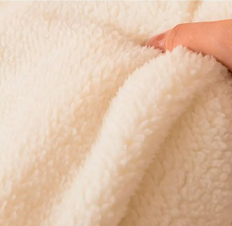 Sherpa Dekbed Omkeerbaar Zacht Fluffy Warmte Tweezijdig Alle Seizoenen Polyester