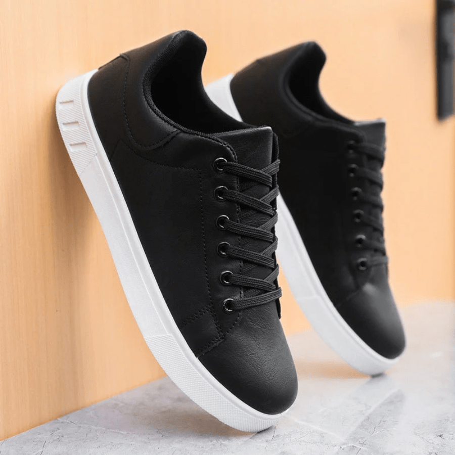Leren Sneakers Heren Comfortabel en Stijlvol