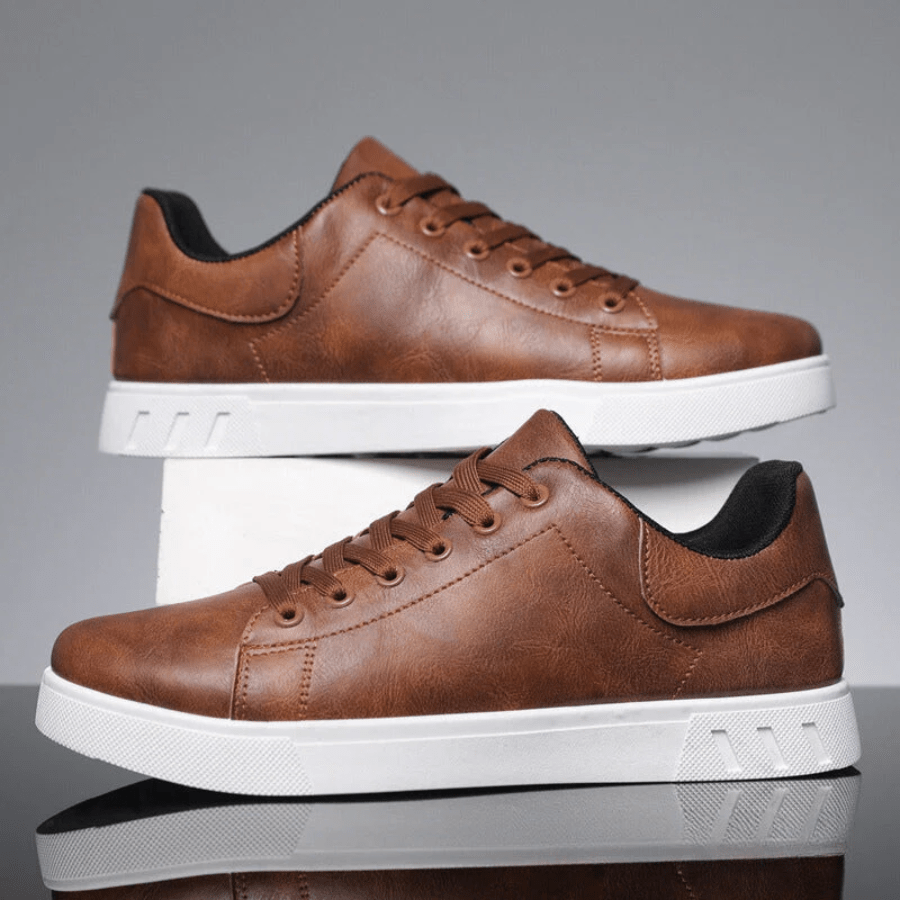 Leren Sneakers Heren Comfortabel en Stijlvol - StudioMarella
