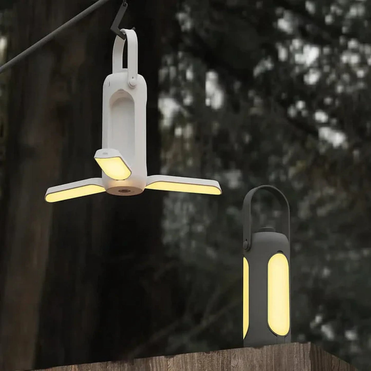 Draagbare LED-Lamp Oplaadbaar met Taschenlampmodus Indoor & Outdoor Dimbaar 30-720 Lumen 1800-7000K USB 10000mAh Verlichting Camping