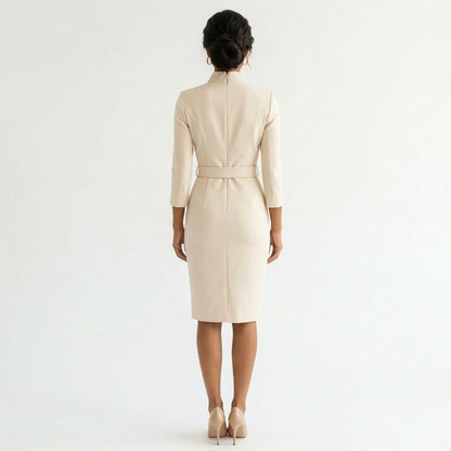 Dames Wikkeljurk met Lange Mouwen Sienna