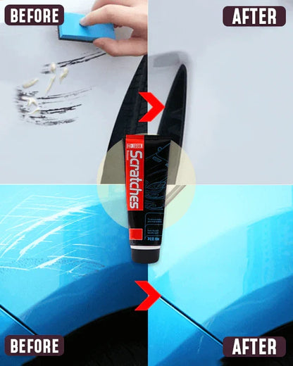 Auto Polijstset voor Kunststof 100ml met Nano-Spons | Restaureert Glans Plastic Bumper Trim Spiegel Dashboard | UV-Bescherming