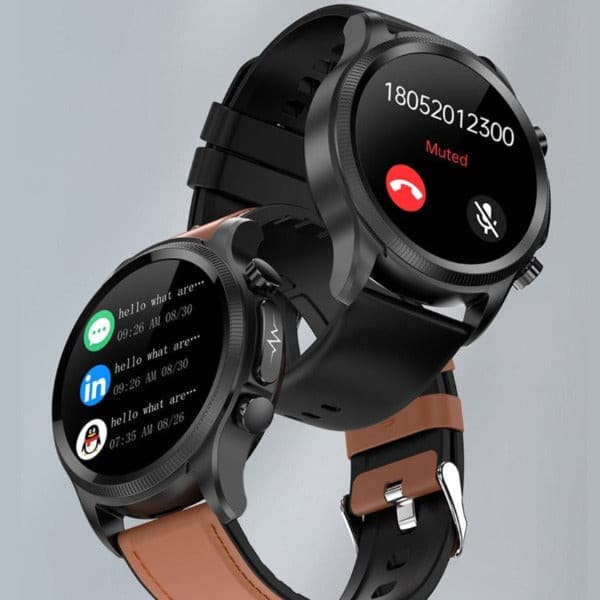 Slimme Gezondheidshorloge met Bloedsuikermeting & Hartslagmeter Waterdicht Fitness Tracker Smartwatch