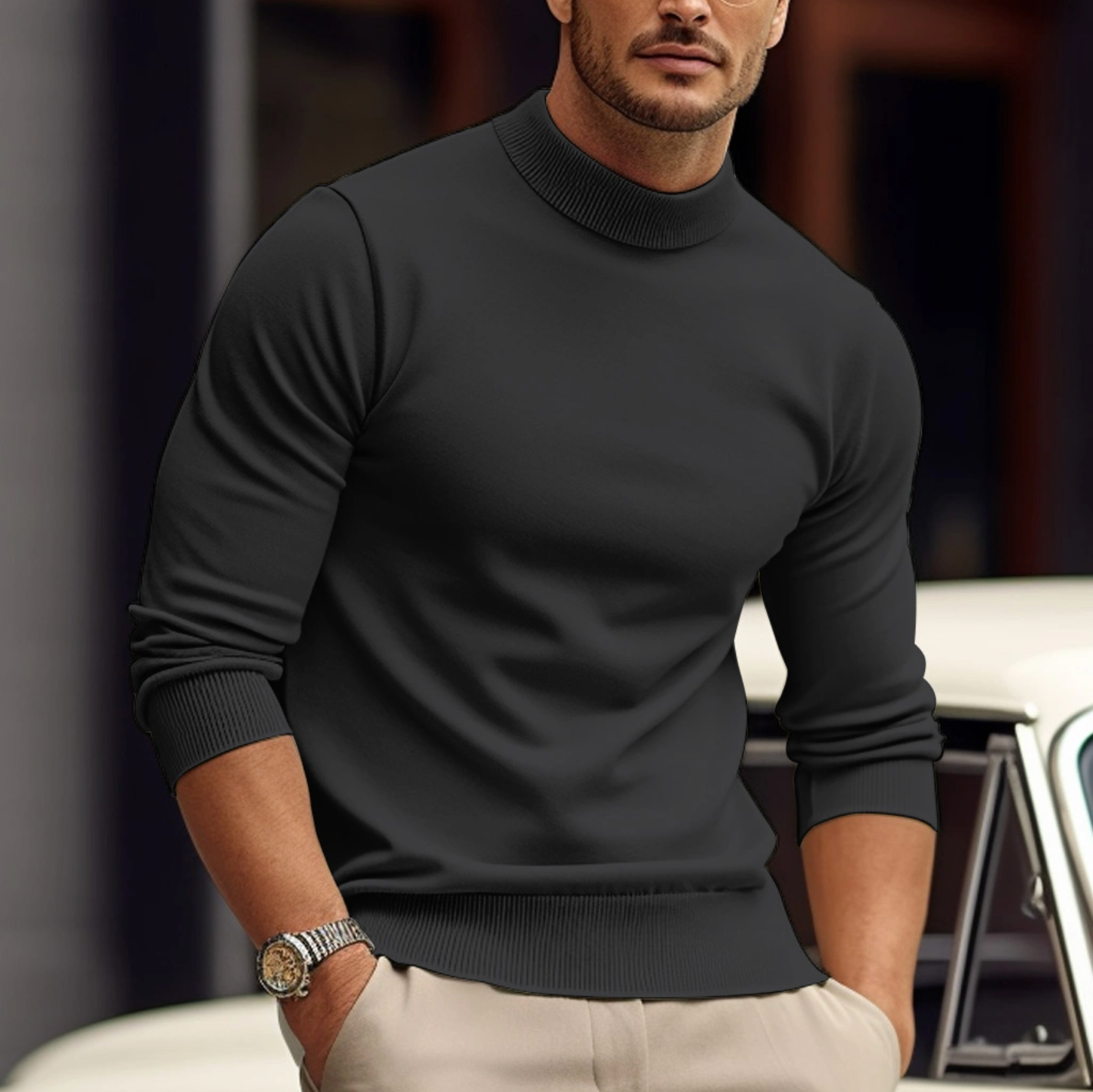 Cas | Stijlvolle Heren Sweater - Comfort en Elegantie