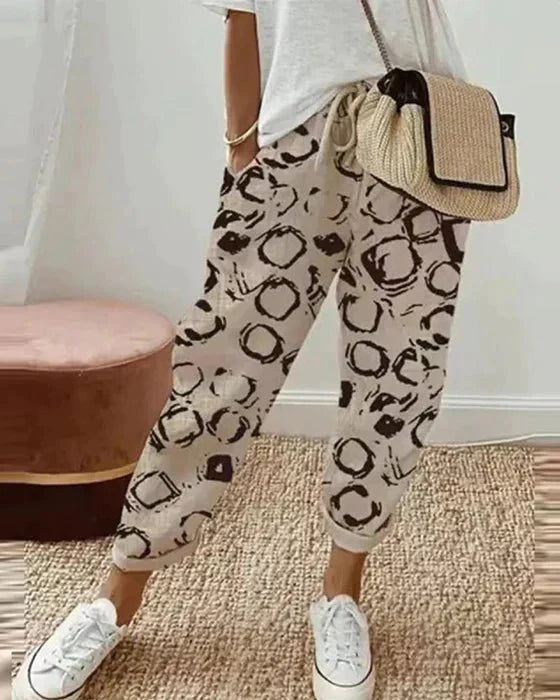 Dames Broek Comfortabele Casual Fit - StudioMarella
