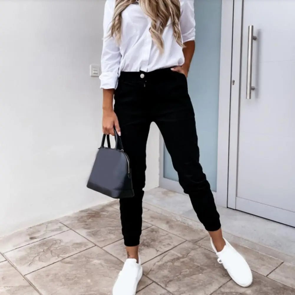 Elastische damesbroek Comfortabele Stretch Broek - StudioMarella