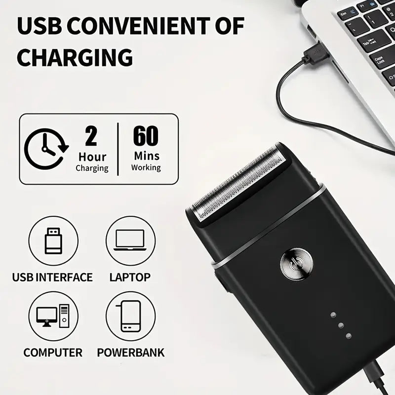 Professionele Haar- en Baardverzorgingsset 3-delig Draadloos met LED-Display USB Oplaadbaar Trimmer Scheerapparaat voor Mannen