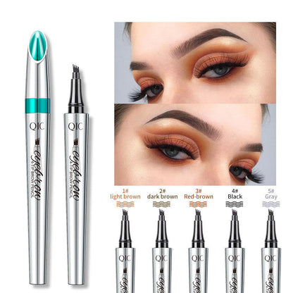 3D Wenkbrauwpotlood voor Natuurlijke Haarlook | Precisie Applicator | Langhoudend tot 36 Uur | Waterproof Brow Pencil