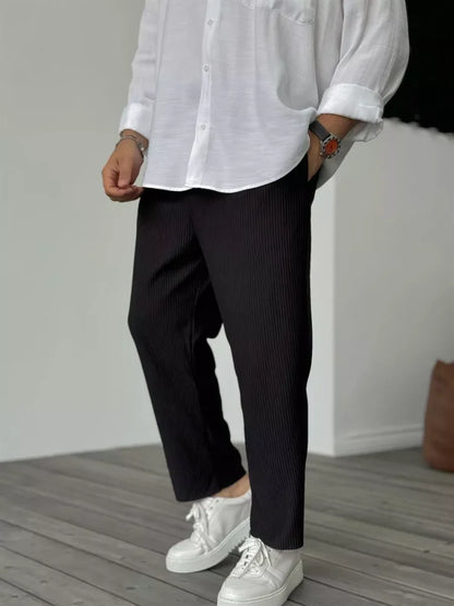 Luxe Zachte Broek Comfortabele Stof