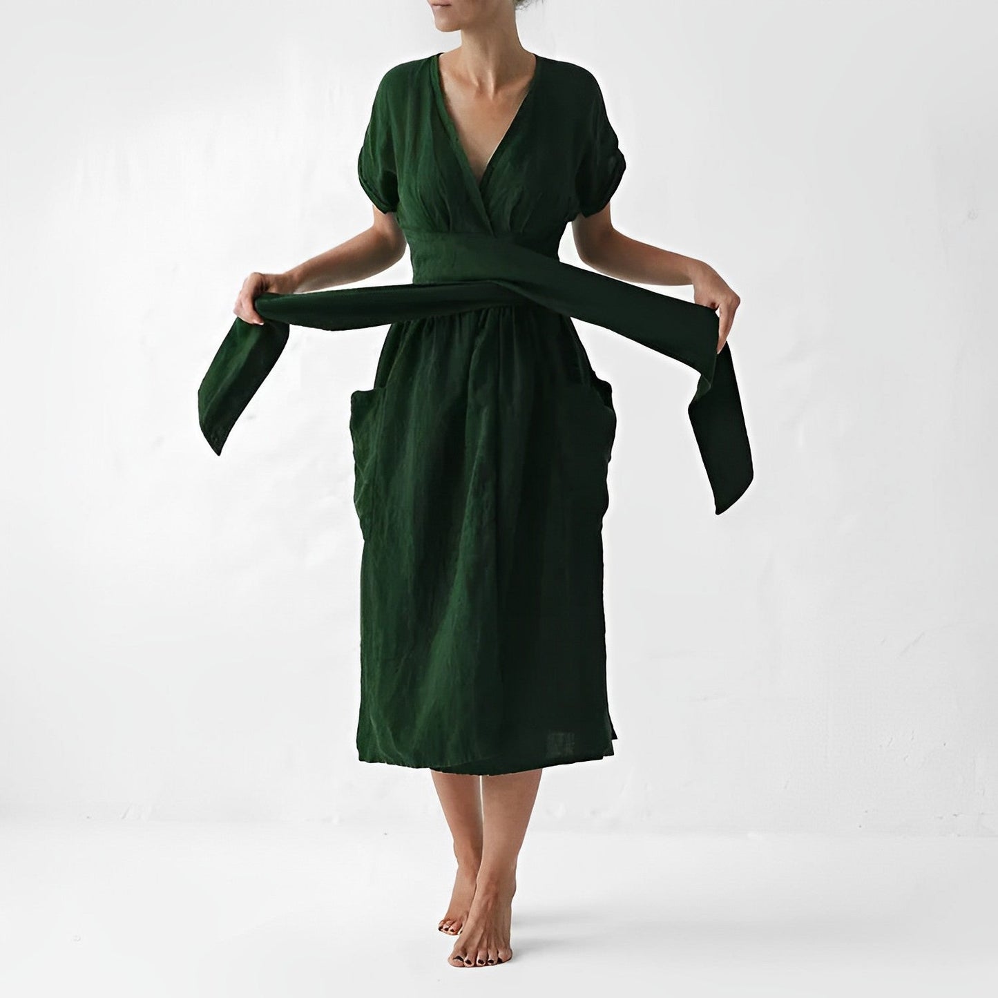 Vrouwelijke Zomerjurk Elegant Lange Jurk voor Dames