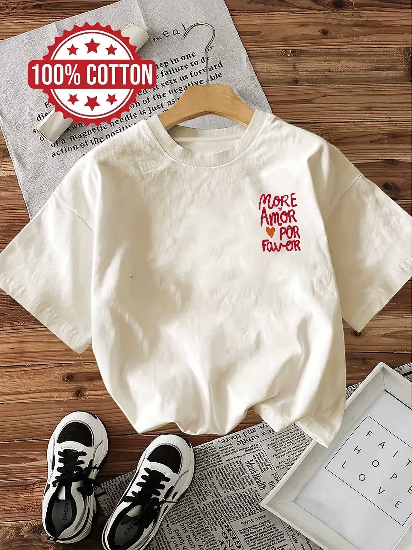 Dames T-shirt Katoen Comfortabele Pasvorm