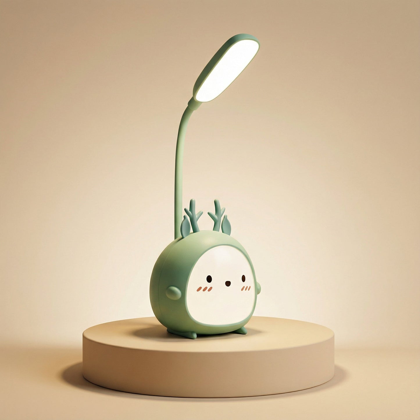 Oplaadbare Kinderlamp met Flexibele Arm en LED-Verlichting – Bureaulamp voor Kinderkamer