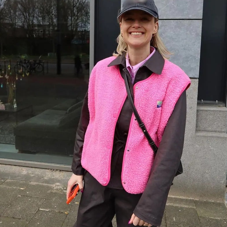 Dames Fleece Vest Mouwloos Warm voor Outdoor