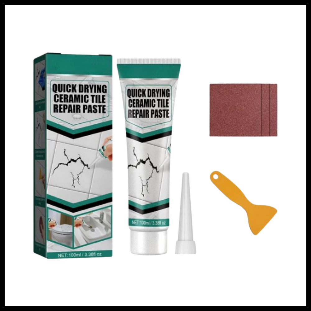 Keramische Voegenpasta Reparatieset 100ml Wit Waterbestendig