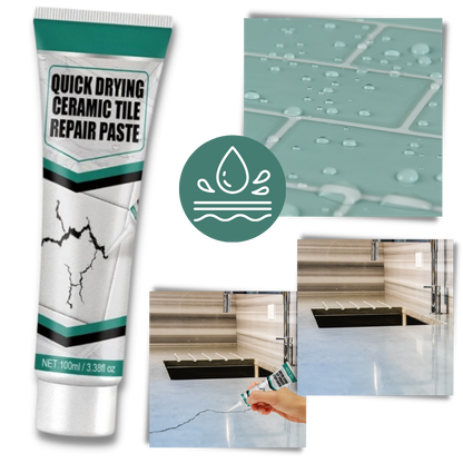 Keramische Voegenpasta Reparatieset 100ml Wit Waterbestendig