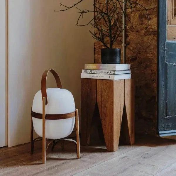Tafellamp Hout Opaal Glas Naturel 3 Maten Woonkamer Slaapkamer Sfeerverlichting Staande Lamp Japandi Scandinavisch