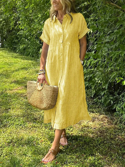 Dames Maxi-jurk Vrouwelijke Pasvorm Elegant