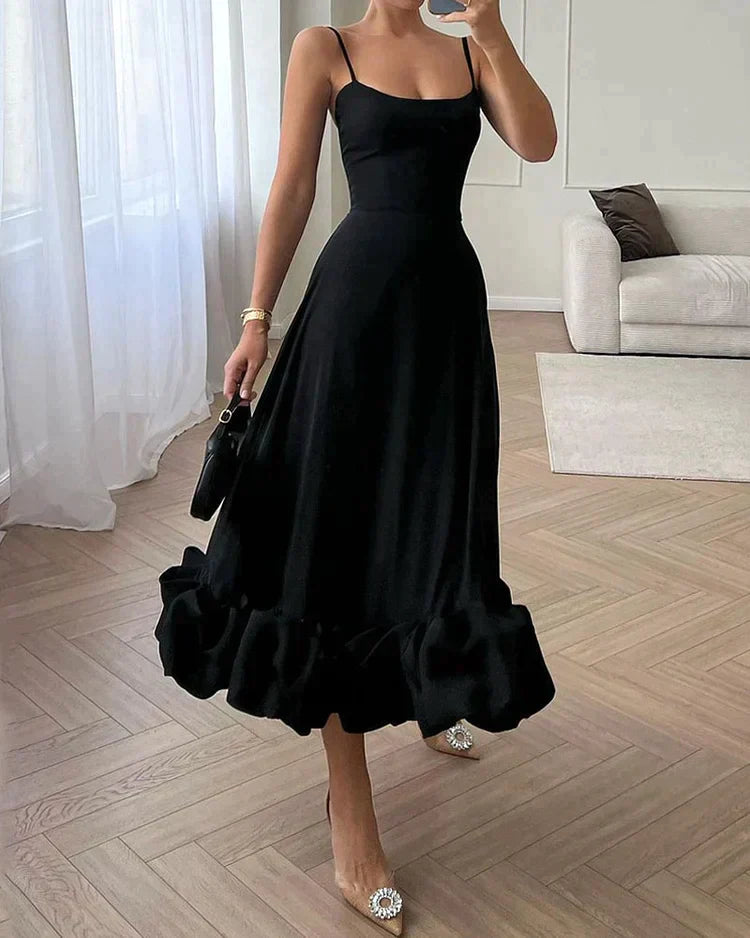 Elegante Middellange Jurk Carmina
