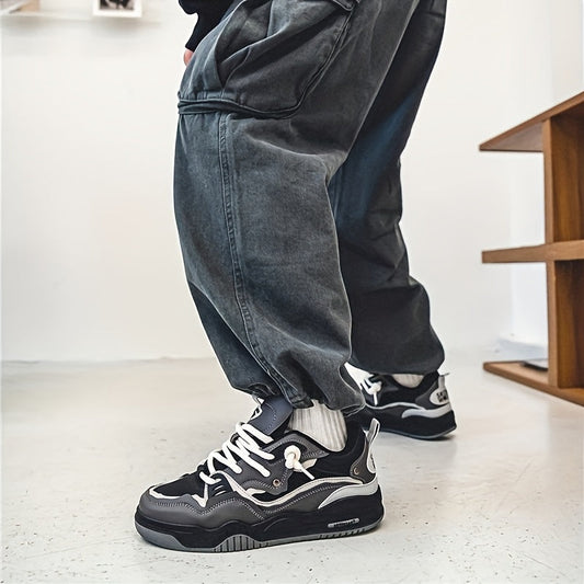 Heren Skateschoenen Met Veters en Antislipezool - StudioMarella