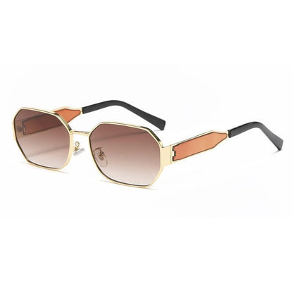Dames Zonnebril Trendy Geometrisch Montuur Stijl