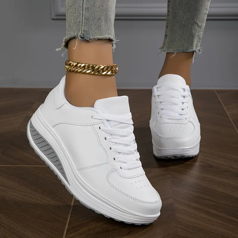 Dames Platformsneakers Comfortabele Pasvorm