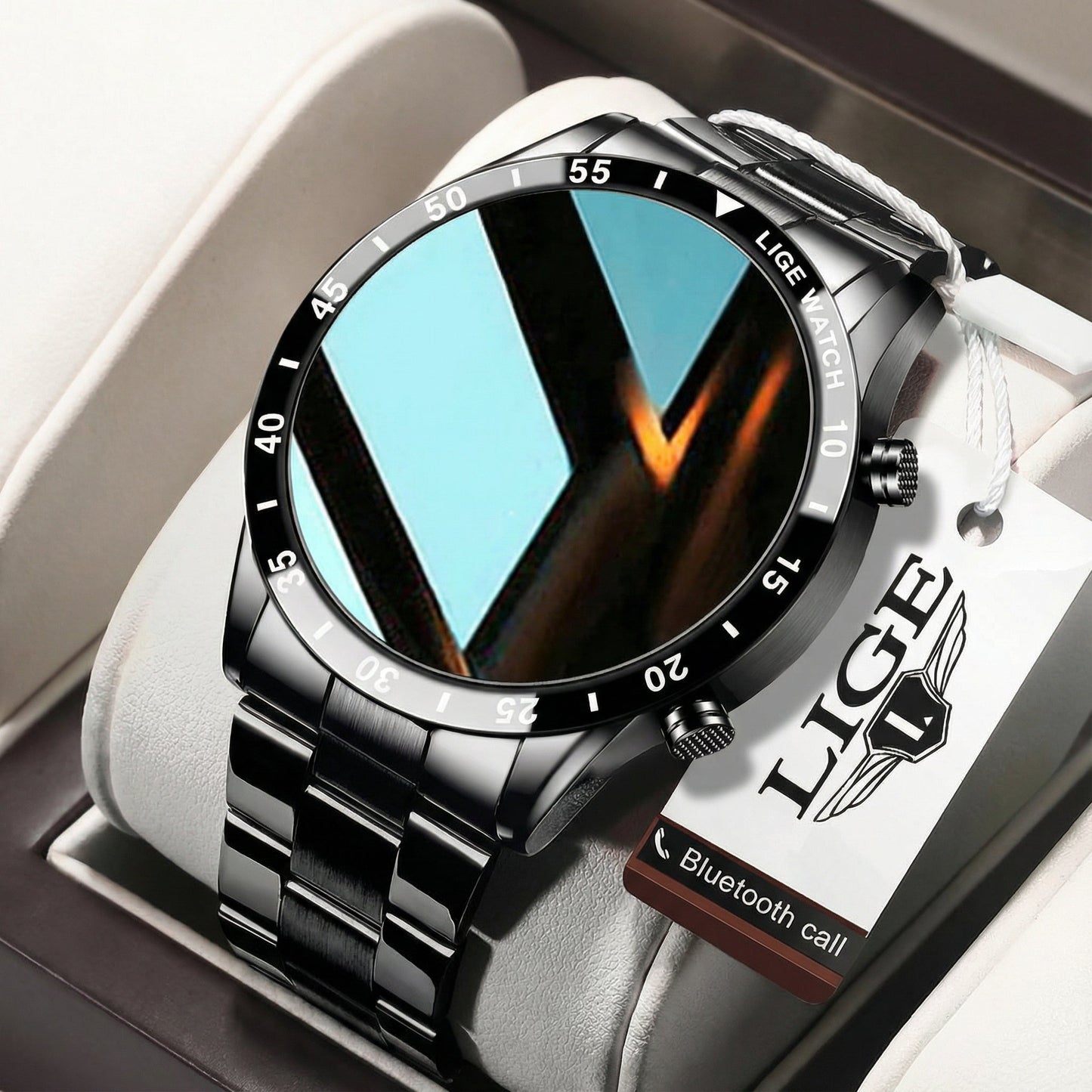 Smartwatch met Touchscreen & Notificaties – Veelzijdig Draagcomfort Dagelijks Gebruik