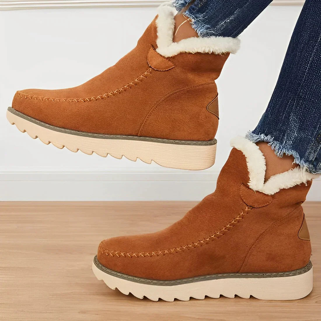 Dames Sneeuwlaarzen Warm Waterdicht Antislip - StudioMarella