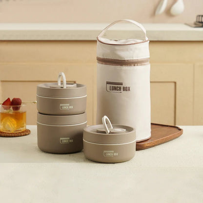 Geïsoleerde Lunchbox met Vacuümtechnologie – Houdt Eten Tot 4 Uur Warm – Lekvrij RVS Ontwerp – Ideaal voor School en Werk
