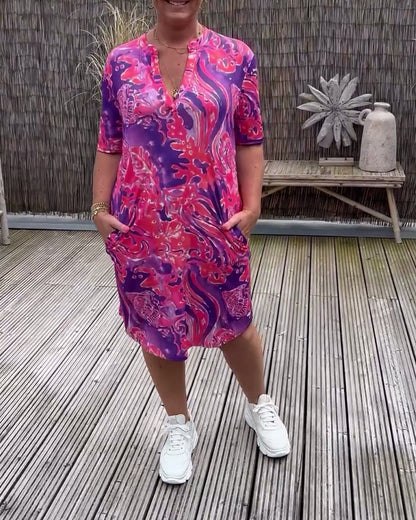 Casuele Jurk met Rok voor Vrouw - StudioMarella