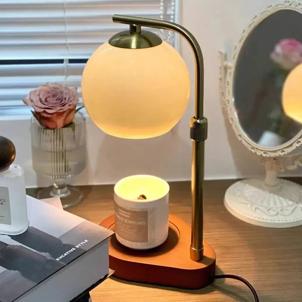 Kaarsverwarmer Lamp Tafellamp Zonder Vlam 33cm Modern Design