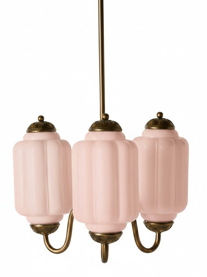 Melkglazen Kroonluchter Vintage Afwerking Tijdloze Elegantie Klassieke Verlichting voor Eetkamer Woonkamer