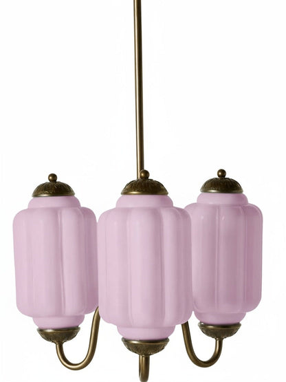 Melkglazen Kroonluchter Vintage Afwerking Tijdloze Elegantie Klassieke Verlichting voor Eetkamer Woonkamer