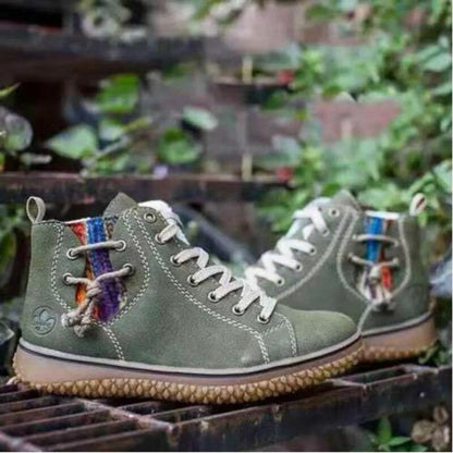 Dames Chelsea Boots Warm Met Vet Leer Zwart