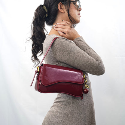 Filo Schoudertas Trendy Design Modaal Leer